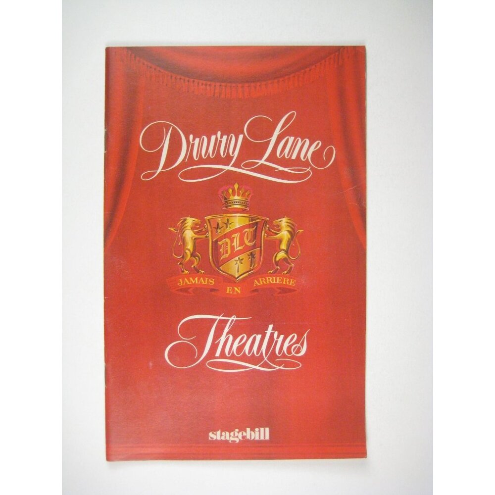 Twigs Stagebill Drury Lane Theatre George Furth Featuring Cloris Leachman 1981